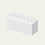 フラワーベース梱包用ダンボール箱 | 274×109×116mmでA式タイプの箱 1