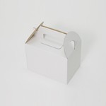 持ち運びに便利な提手付のホワイトBOX 1