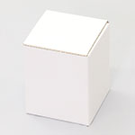 ミニアンプ梱包用ダンボール箱 | 135×135×165mmでB式底組タイプの箱 1