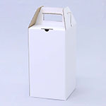 てぼ（湯切りザル）梱包用ダンボール箱 | 150×150×280mmでB式底組タイプの箱 1