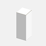 育毛剤・養毛剤梱包用ダンボール箱 | 60×60×160mmでB式底組タイプの箱 1