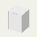 ガラスドーム梱包用ダンボール箱 | 125×125×165mmでB式底組タイプの箱 2