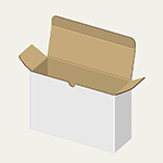 ベルトポーチ梱包用ダンボール箱 | 240×81×158mmでB式底組タイプの箱 0