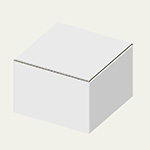 ファンカバー梱包用ダンボール箱 | 180×180×120mmでB式底組タイプの箱 1