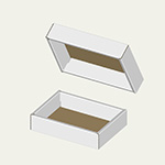 三つ折り財布梱包用ダンボール箱 | 153×109×34mmでC式タイプの箱 0