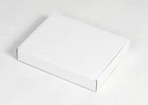 クレープパン梱包用ダンボール箱 | 230×185×35mmでN式額縁タイプの箱 1