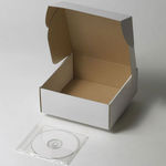 ブレスレット梱包用ダンボール箱 | 190×190×78mmでN式額縁タイプの箱 0