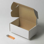 小型爬虫類飼育ケース梱包用ダンボール箱 | 198×130×85mmでN式額縁タイプの箱 0