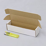 レーザーポインター梱包用ダンボール箱 | 164×37×39mmでN式額縁タイプの箱 0