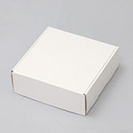 エンゼル型梱包用ダンボール箱 | 200×200×70mmでN式額縁タイプの箱 1