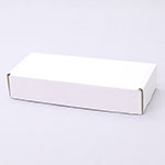 ファスナーファイルケース(A4)梱包用ダンボール箱 | 343×143×66mmでN式額縁タイプの箱 1