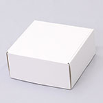 懐石料理食器梱包用ダンボール箱 | 190×190×88mmでN式額縁タイプの箱 1