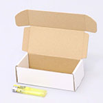 サドルバッグ梱包用ダンボール箱 | 140×65×45mmでN式額縁タイプの箱 0