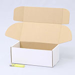 洗剤・スポンジラック梱包用ダンボール箱 | 229×113×90mmでN式額縁タイプの箱 0