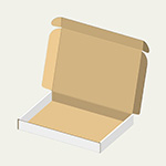 ノートパソコンケース梱包用ダンボール箱 | 300×213×35mmでN式額縁タイプの箱 0