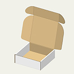 刺身皿梱包用ダンボール箱 | 150×150×50mmでN式額縁タイプの箱 0