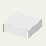 刺身皿梱包用ダンボール箱 | 150×150×50mmでN式額縁タイプの箱 1