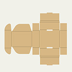 乳鉢用ダンボール | 101×131×48mmでN式額縁タイプの箱 2