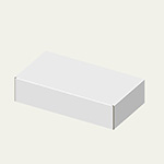 レッグポーチ梱包用ダンボール箱 | 290×160×70mmでN式額縁タイプの箱 1