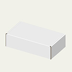 マイクミキサー梱包用ダンボール箱 | 140×80×40mmでN式額縁タイプの箱 1