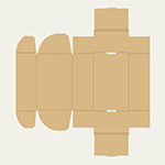 シェルフバスケット梱包用ダンボール箱 | 290×180×110mmでN式額縁タイプの箱 2