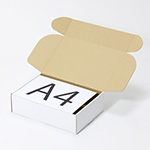パーカー梱包用ダンボール箱 | 320×220×90mmでN式額縁タイプの箱 0