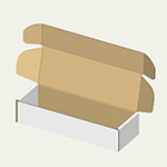 ヘアブラシ梱包用ダンボール箱 | 235×80×50mmでN式額縁タイプの箱 0