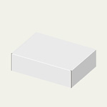 冷蔵庫収納ケース梱包用ダンボール箱 | 280×204×81mmでN式額縁タイプの箱 1