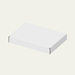 ティッシュポーチ梱包用ダンボール箱 | 150×110×20mmでN式額縁タイプの箱 1