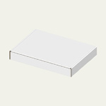 アルミベーキングトレー梱包用ダンボール箱 | 380×280×50mmでN式額縁タイプの箱 1