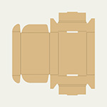 トラベルケース梱包用ダンボール箱| 113×76×22mmでN式額縁タイプの箱 2