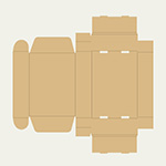 エッセンシャルオイルホルダー梱包用ダンボール箱 | 320×230×80mmでN式額縁タイプの箱 2