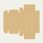 製氷皿梱包用ダンボール箱 | 230×170×65mmでN式額縁タイプの箱 2
