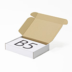 釣りエギケース梱包用ダンボール箱 | 267×202×52mmでN式額縁タイプの箱 1