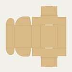 ルアーケース梱包用ダンボール箱 | 150×112×59mmでN式額縁タイプの箱 2