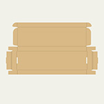 木べら梱包用ダンボール箱 | 335×90×22mmでN式額縁タイプの箱 2