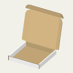 折りたたみバケツ梱包用ダンボール箱 | 150×150×20mmでN式額縁タイプの箱 0