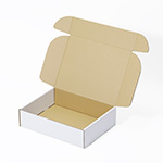 ビジネスバッグ梱包用ダンボール箱 | 390×297×100mmでN式額縁タイプの箱 0
