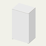 276×194×496mmでB式キャラメルタイプの箱 1
