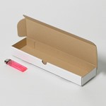 銀スプーン梱包用ダンボール箱 | 280×70×30mmでN式簡易タイプの箱 0