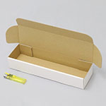 扇子（せんす）梱包用ダンボール箱 | 280×75×47mmでN式簡易タイプの箱 0
