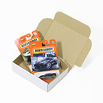 ミニカー（MATCHBOX　マッチボックス）梱包用ダンボール箱 | 177×119×46mmでN式簡易タイプの箱 4