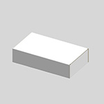 ブック型ファスナーポーチ梱包用ダンボール箱 | 215×120×50mmでN式簡易タイプの箱 1