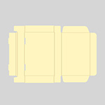 鋏差し梱包用ダンボール箱 | 230×150×35mmでN式簡易タイプの箱 2