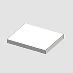 ドキュメントファイル梱包用ダンボール箱 | 320×250×30mmでN式簡易タイプの箱 1