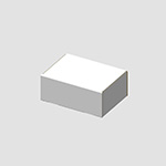 パン発酵バスケット梱包用ダンボール箱 | 220×150×90mmでN式簡易タイプの箱 1
