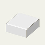 ボディーバッグ梱包用ダンボール箱 | 200×210×80mmでN式簡易タイプの箱  1