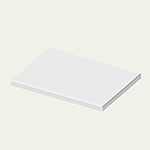 ホワイトボードらくがき帳梱包用ダンボール箱 | 310×220×15mmでN式簡易タイプの箱 1