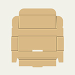 ソムリエナイフ梱包用ダンボール箱 | 140×45×25mmでN式簡易タイプの箱 2