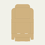 弁当容器梱包用ダンボール箱 | 193×139×47mmでN式簡易タイプの箱 2